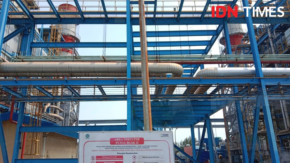 Biar Lebih Irit, PLTGU Tambak Lorok Semarang Pasang PLTS Rooftop dan PLTS Apung