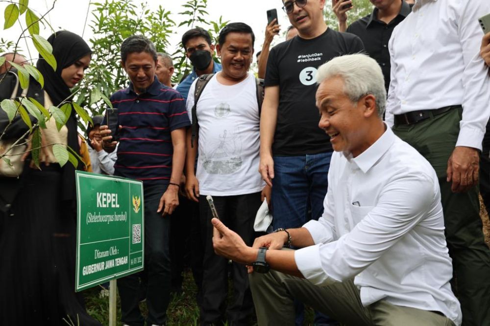 Ganjar Pranowo Kunjungi IKN, Siap Lanjutkan Mimpi Besar Bung Karno