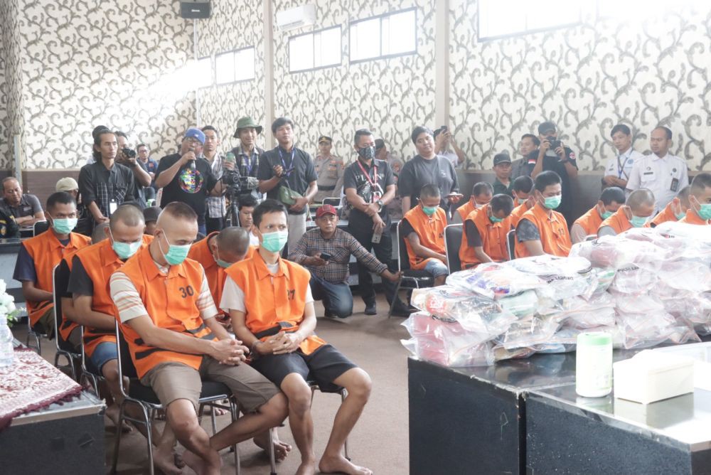 Polres Lamsel Ungkap Jaringan Narkoba Lintas Provinsi hingga Malaysia
