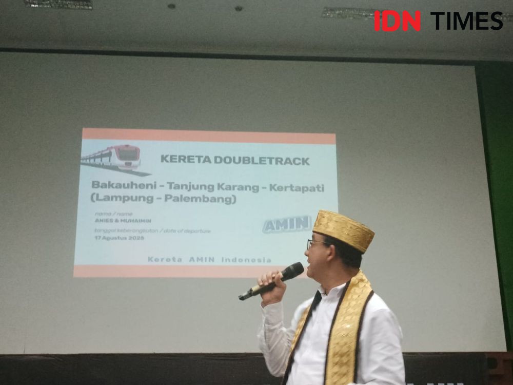 Soroti Pendidikan Lampung, Anies Janji Bebaskan PBB Kampus Swasta