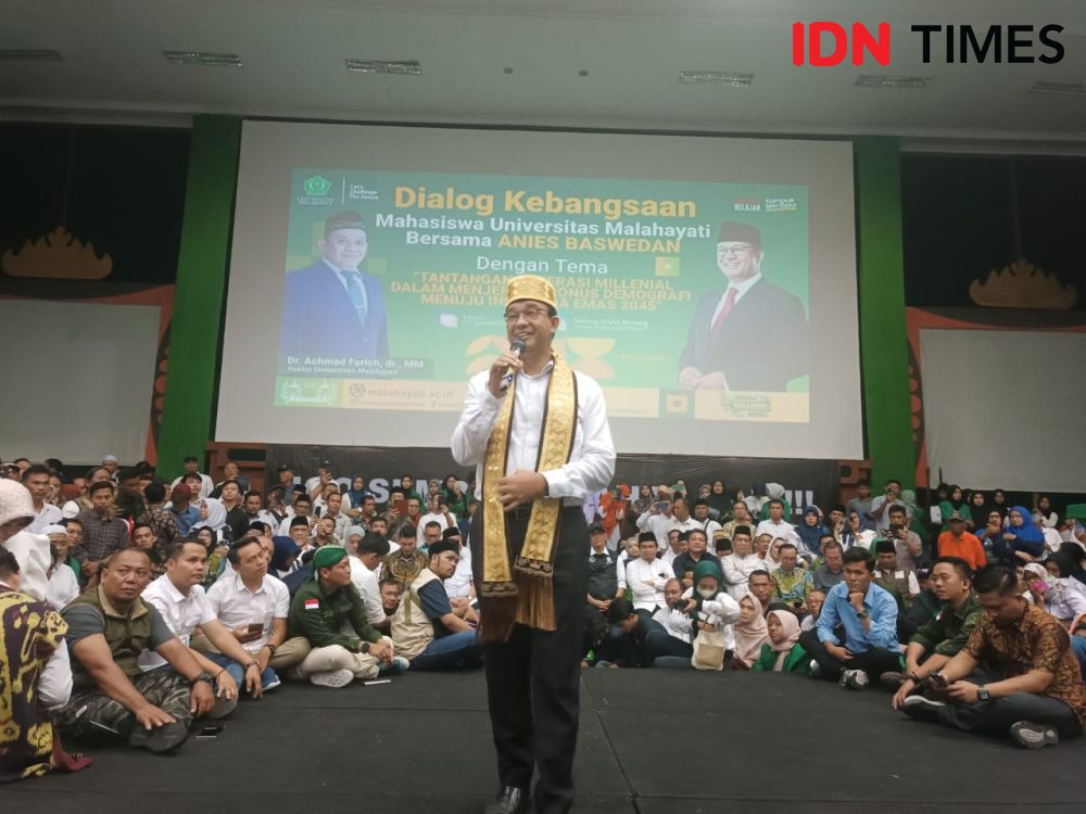 Pemilih Terbesar ke 8 Pemilu 2024, Anies Yakin Menang di Lampung