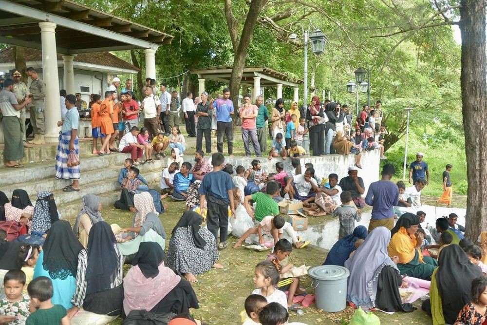 Warga Sabang Minta UNHCR dan IOM Pindahkan Rohingya dari Pulau Weh