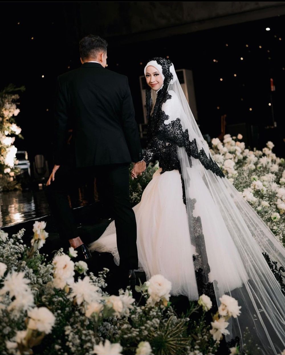 Potret Unik Gaun Pernikahan Adiba Khanza, Inspirasi Pengantin Muslimah