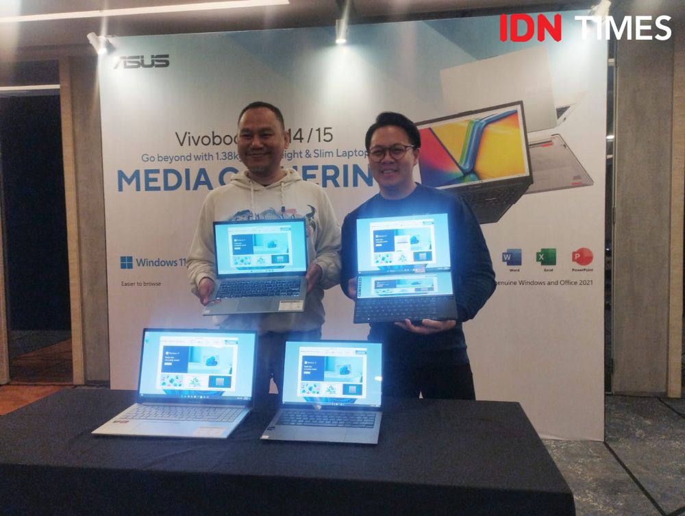 Asus Vivobook Go 14 dan 15 Diperkenalkan di Medan, Ini Kelebihannya