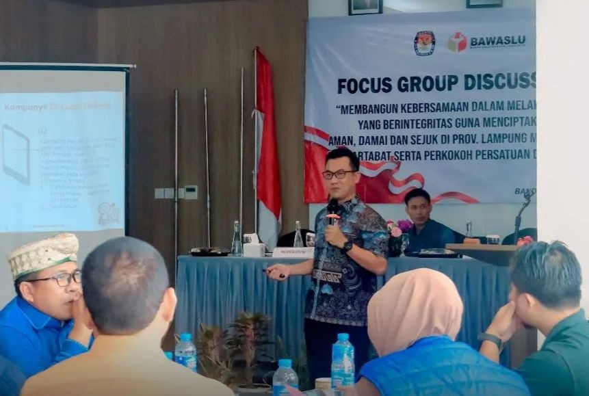 Bawaslu Lampung Simpulkan Kasus Komika Aulia Rakhman Ranah Pidana Umum