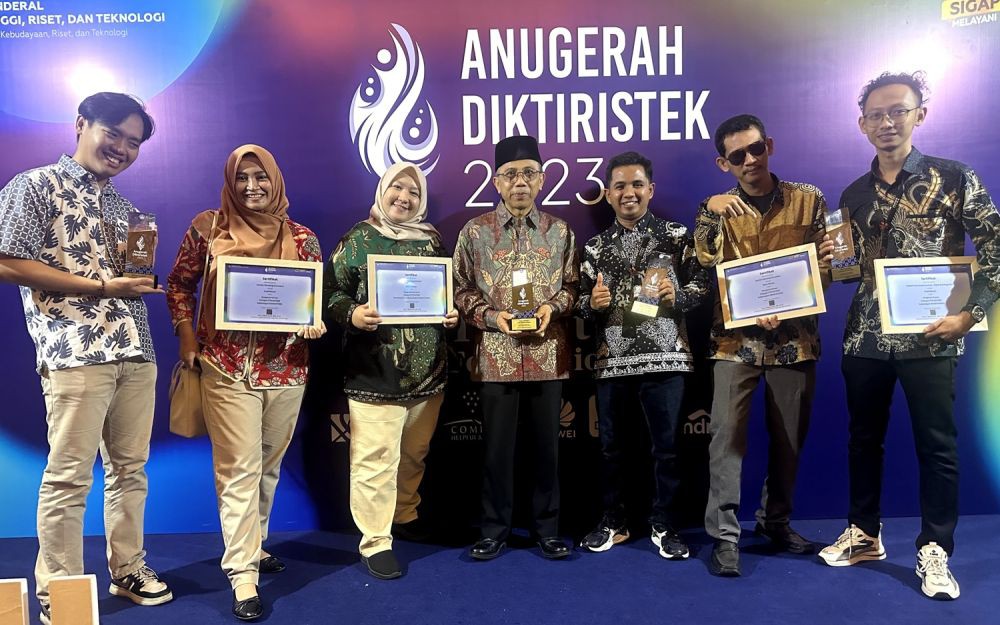 Dua PTN Lampung Borong Penghargaan Anugerah Diktiristek 2023