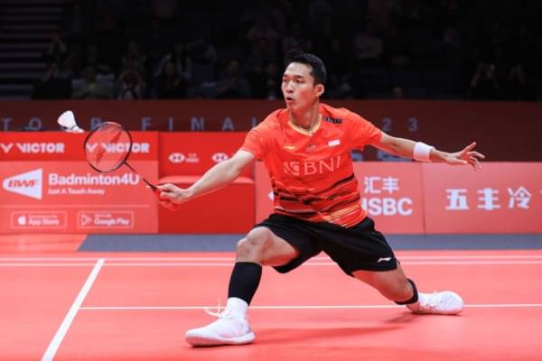 Jonatan Christie Gebuk Antonsen Di BWF World Tour Finals