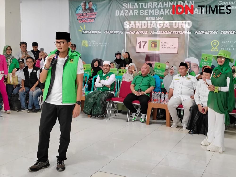 Sandiaga Klaim PPP Bisa Dapat 1,8 Juta Suara di Jabar untuk Pemilu 2024 