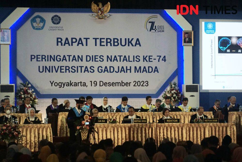 Presiden Jokowi Tak Beri Sambutan Dies Natalis Ke-74 UGM