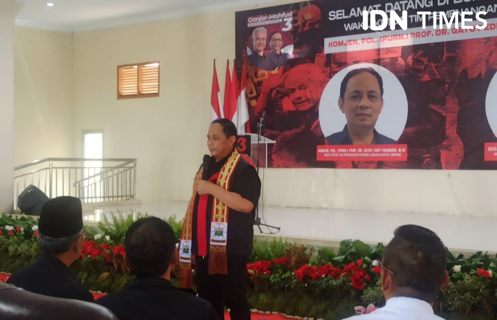 Dipimpin Eks Wakapolri, TPN Ganjar-Mahfud Konsolidasi ke Lampung