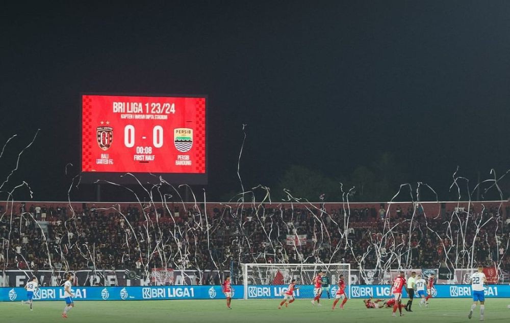 Bali United Vs Persib, Laga dengan Penonton Terbanyak di Stadion Dipta