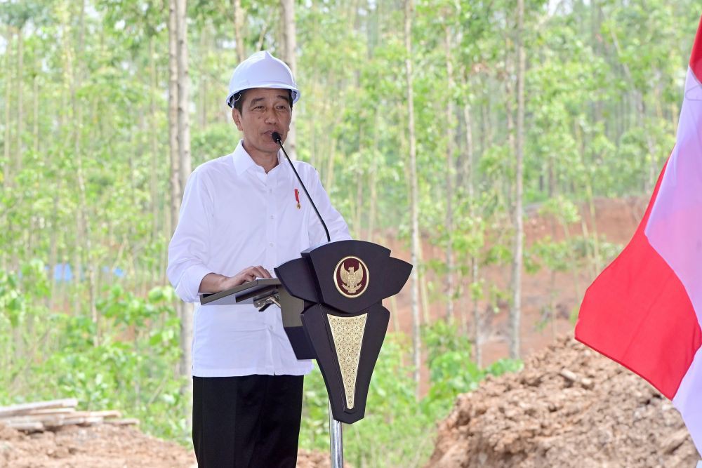 Presiden Jokowi Resmikan Pembangunan Polres Khusus IKN Seluas 6 Ha