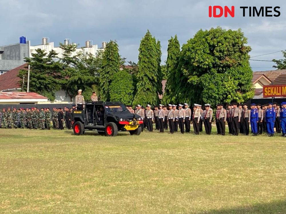 Ops Lilin Krakatau 2023, 1.050 Gereja di Lampung Diamankan saat Natal