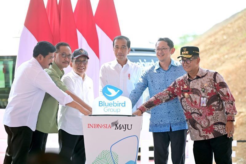 Presiden Jokowi Luncurkan Transportasi Ramah Lingkungan di IKN