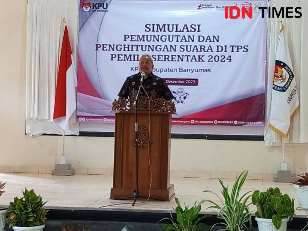 KPU Banyumas Simulasi Pemilu 2024, Ajari Nyoblos Dan Hitung