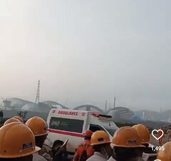 Pekerja PT ITSS Morowali Diliburkan usai Ledakan Tewaskan 13 Orang
