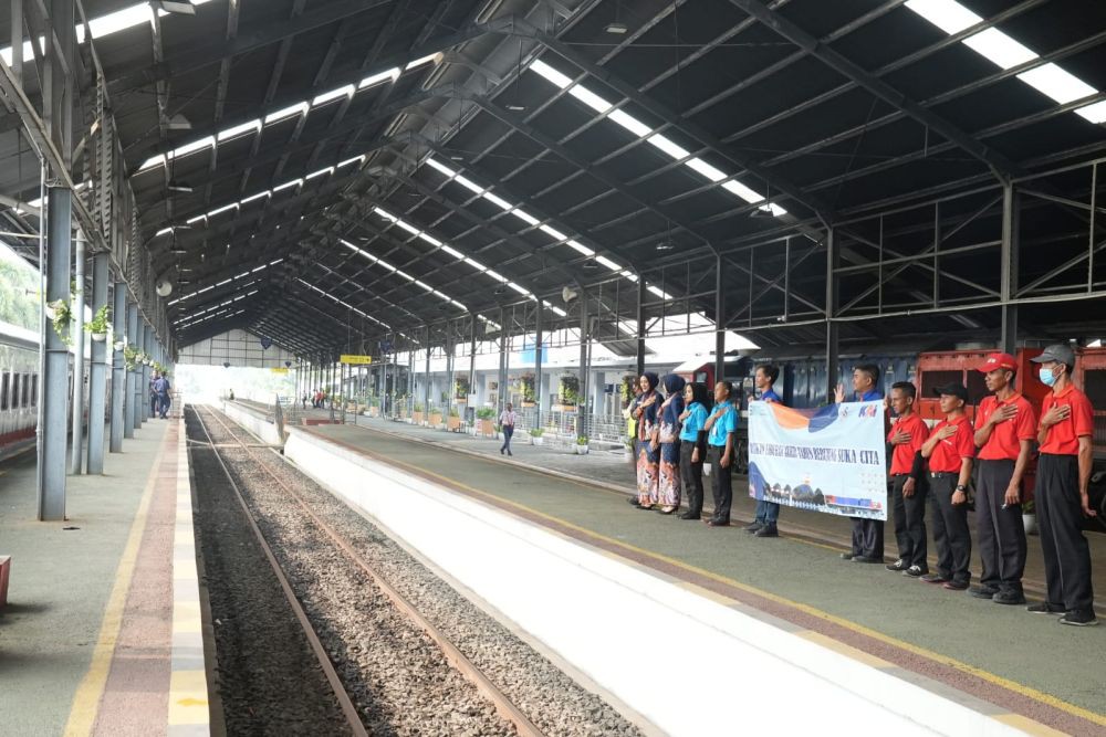 Natal 2023, 25 Ribu Penumpang Padati Stasiun Divre IV Tanjungkarang