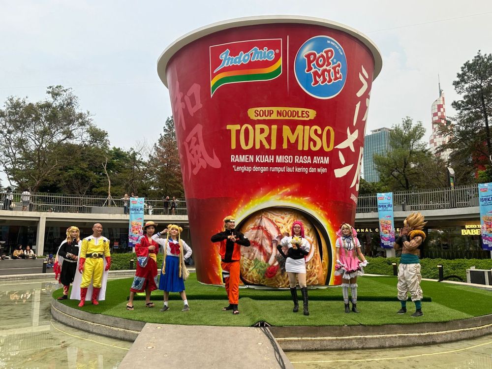 Kolaborasi, Indomie dan Pop Mie Luncurkan Tori Miso Ramen