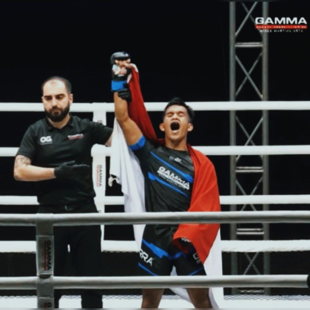 Toni Hutapea, Pemuda Asal Toba yang Sabet Gelar Juara 2 MMA Dunia