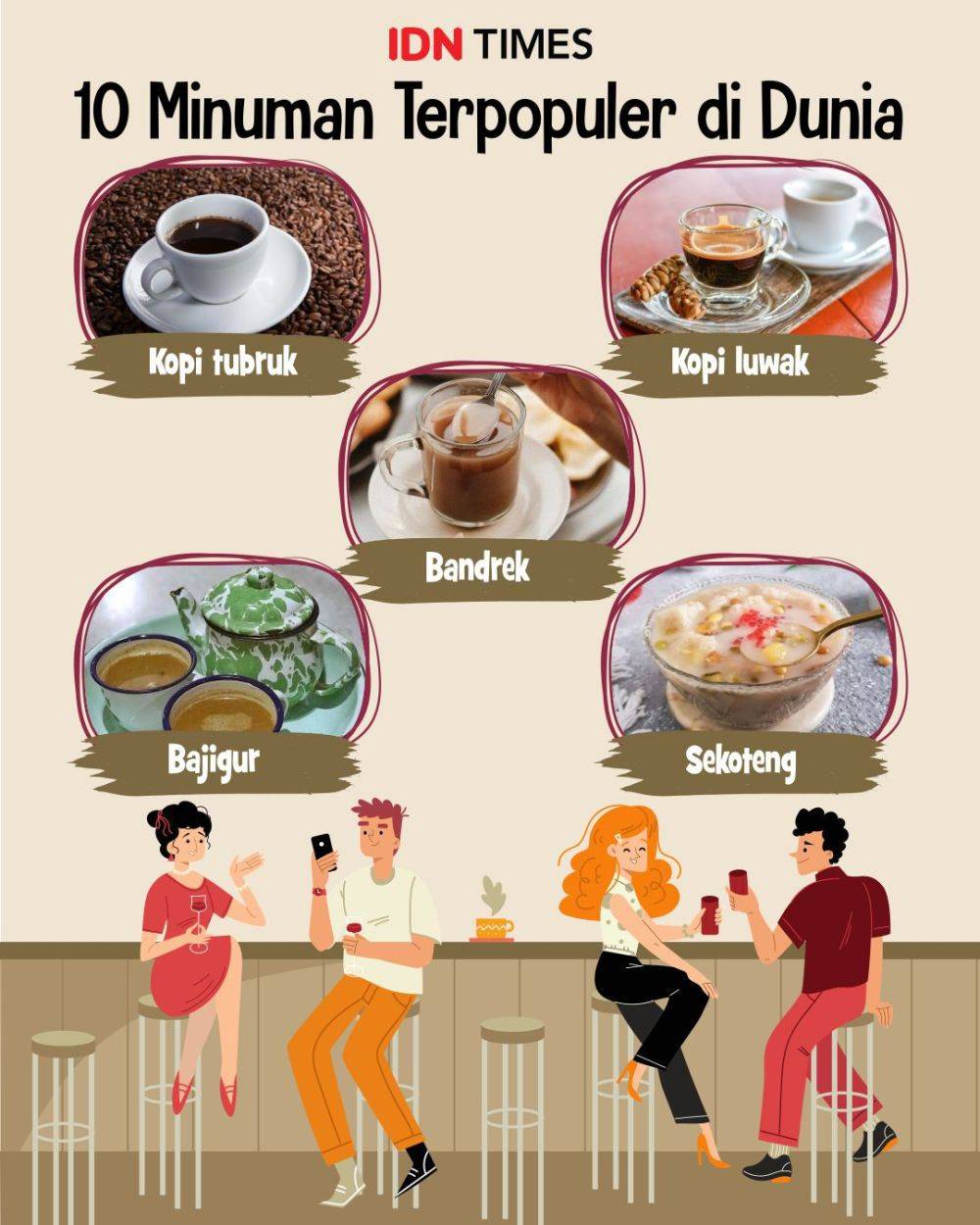 10 Minuman Indonesia Paling Populer, Ada Favoritmu?