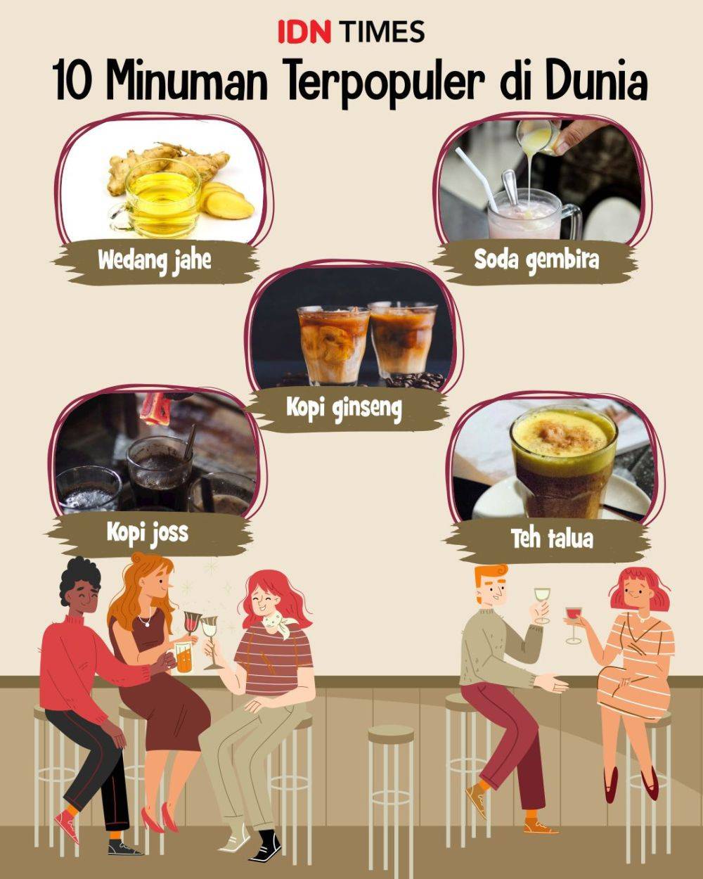 10 Minuman Indonesia Paling Populer, Ada Favoritmu?