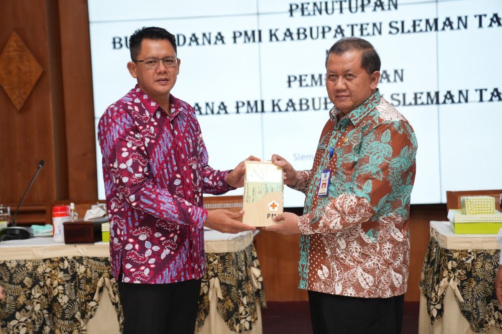 Wabup Sleman Buka Bulan Dana PMI Kabupaten Sleman Tahun 2024