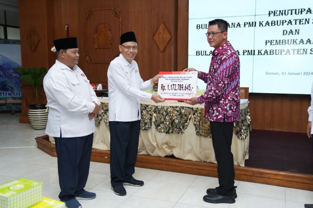 Wabup Sleman Buka Bulan Dana PMI Kabupaten Sleman Tahun 2024