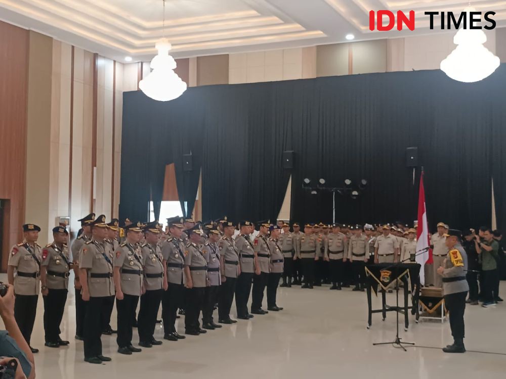 Pimpin Sertijab PJU-Kapolres, Kapolda Lampung: Langsung Gas Pol