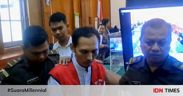 Pembunuh Mahasiswi Dalam Koper Divonis 20 Tahun Penjara