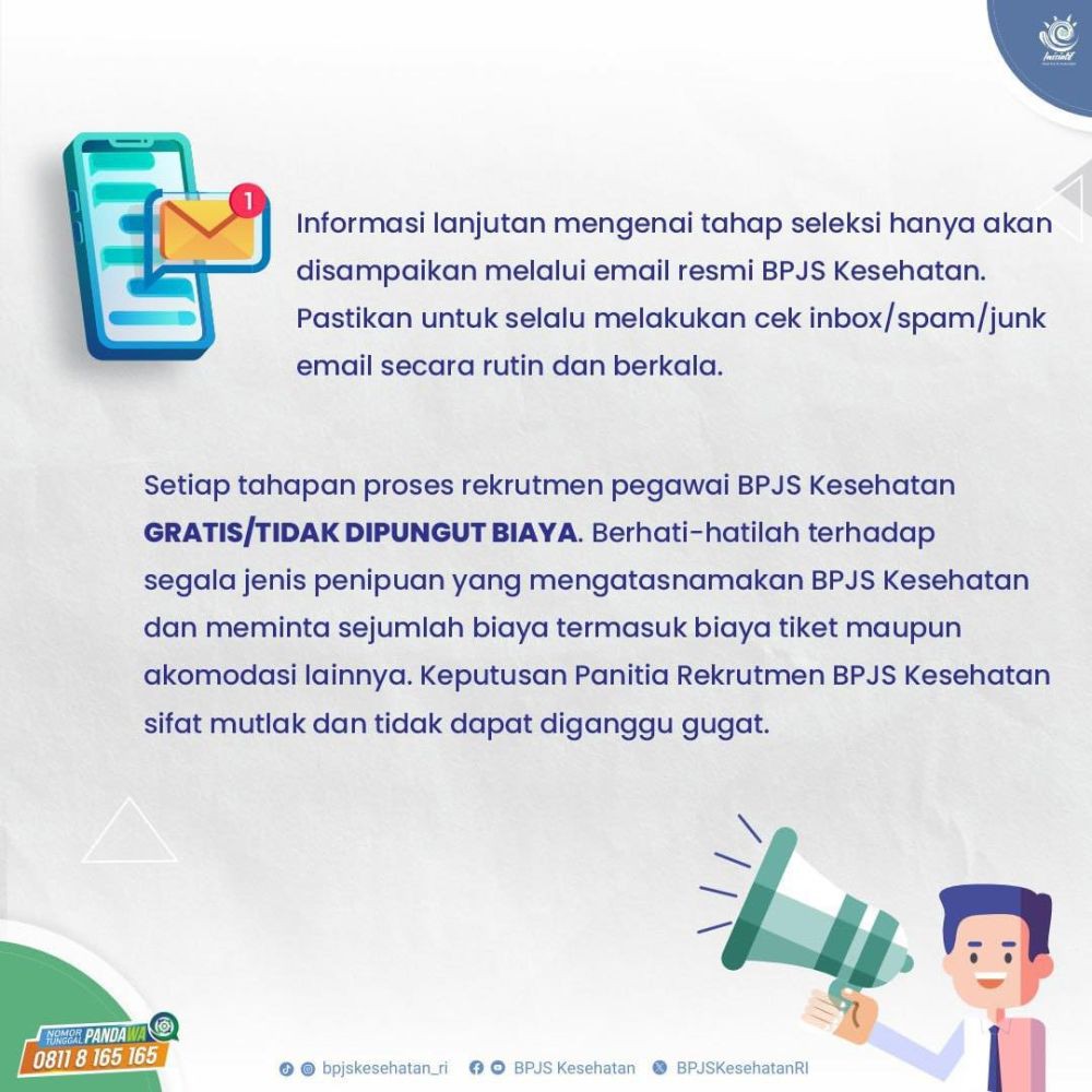 Lowongan Kerja BPJS Kesehatan, Cek Syarat Dan Cara Daftarnya