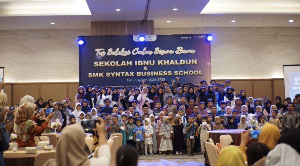 Ratusan Siswa Ikut Seleksi SMK Syntax Corporation Indonesia