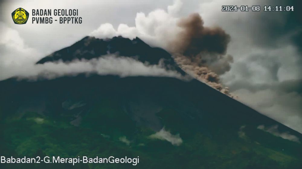 Aktivitas Gunung Merapi Meningkat, BPBD DIY Siagakan Personel