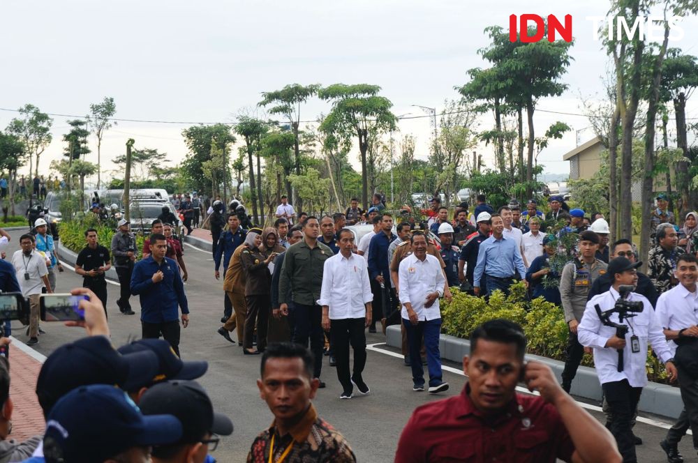 Jokowi: Waduk Karian Kendalikan Banjir Rangkasbitung dan Serang