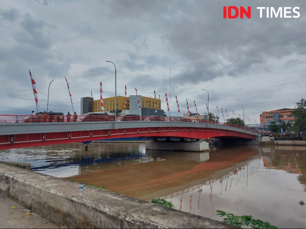 Presiden Jokowi Resmikan Jembatan Cisadane Kota Tangerang