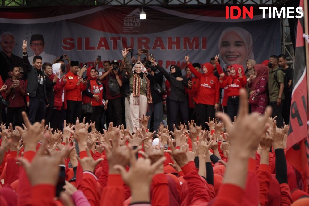 Serap Aspirasi Rakyat, Siti Atikoh Terkesan Safari Politik di Lampung