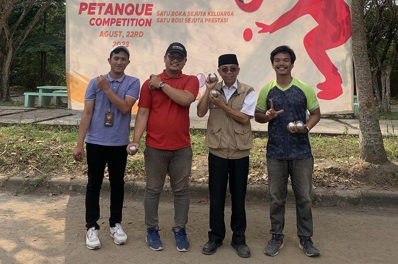 ITERA Punya Lapangan Petanque Pertama di Lampung, Standar Nasional