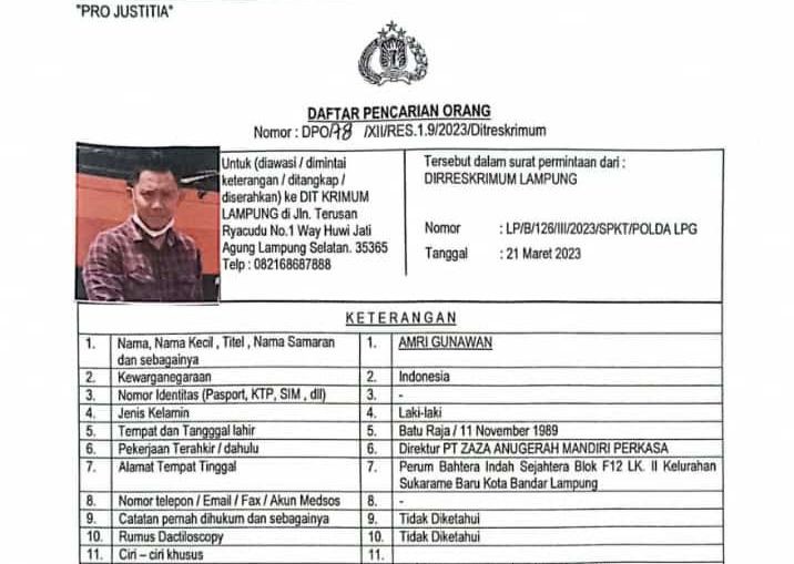 78 Kendaraan Rp175 Miliar Raib, Perusahaan Lampung Polisikan Rekanan