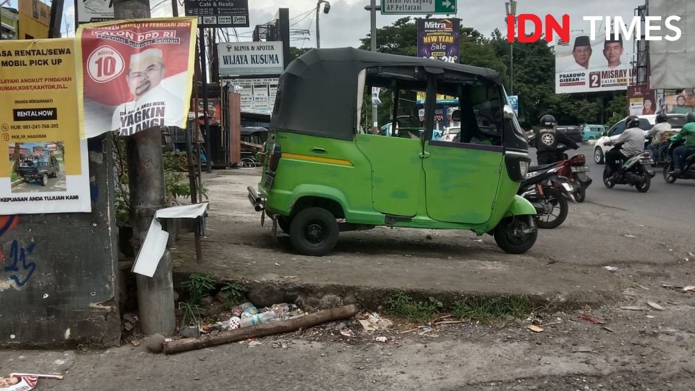 Marak Bajaj di Makassar, Pemkot Lepas Tangan soal Izin Operasional