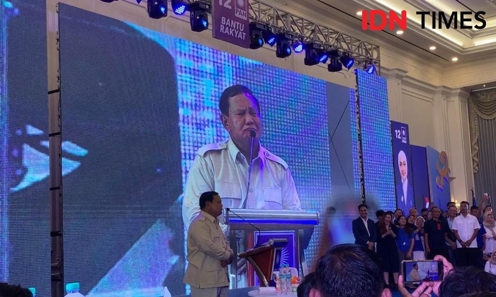 9 Potret Prabowo Subianto Konsolidasi ke Lampung, Ada Aksi Gemoy