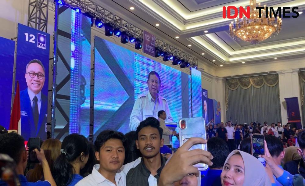 9 Potret Prabowo Subianto Konsolidasi ke Lampung, Ada Aksi Gemoy