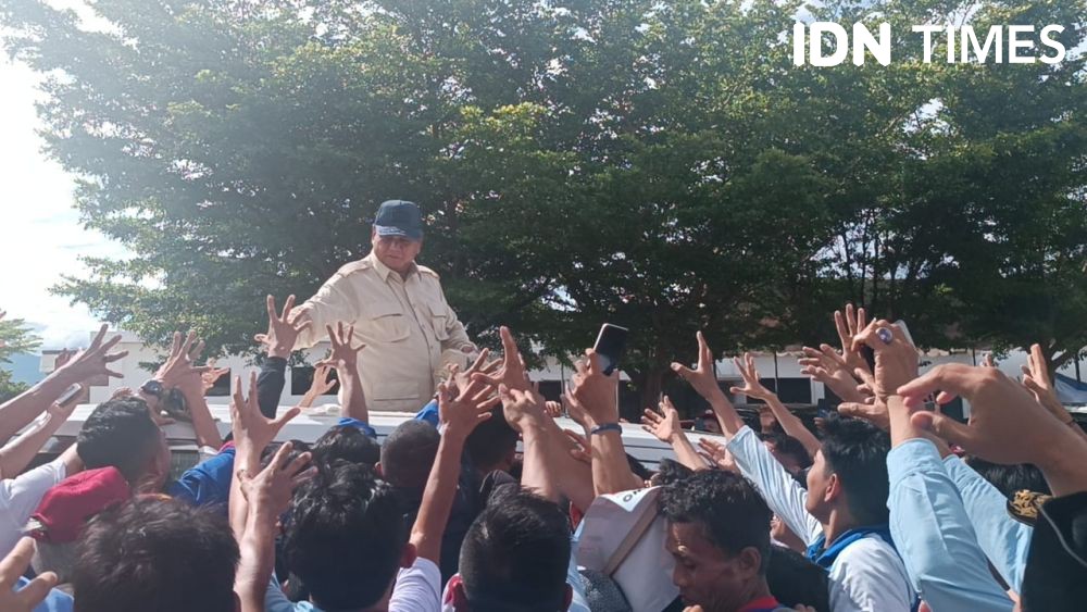Dikunjungi Prabowo, TKD Lampung Percaya Diri Menang 70 Persen Suara
