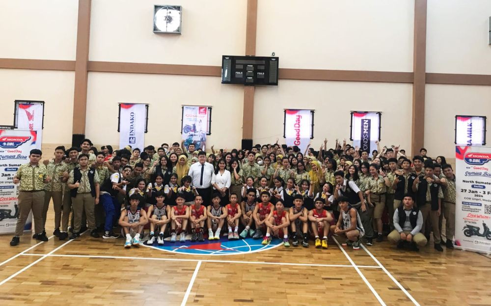 Road Show Honda DBL Bakar Semangat Juang Siswa SMA Cinta Budaya