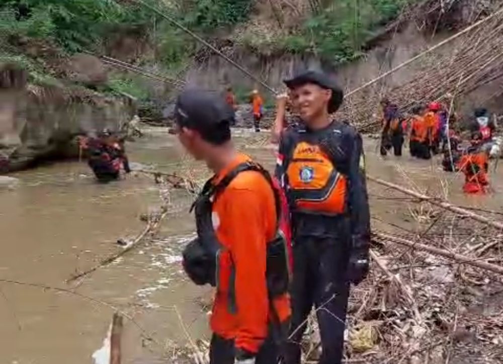 Sampai Sungai Lampung Selatan, Pencarian Balita Nadif Belum Ditemukan