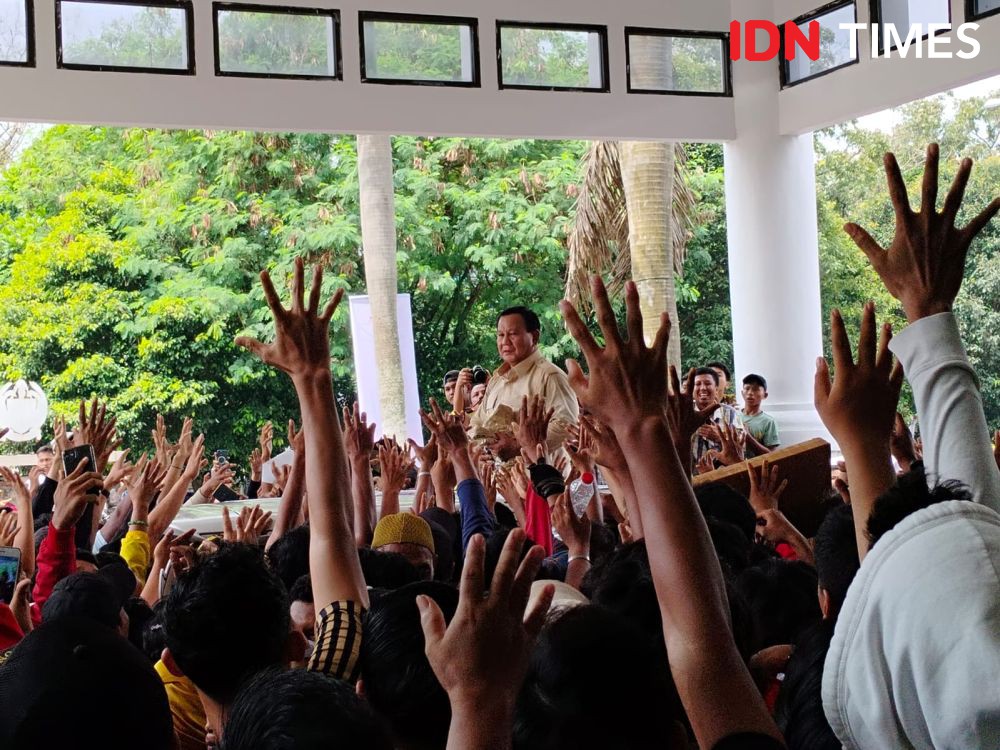 Prabowo di Sumut: Jangan Pilih Pemimpin yang Gak Tanggung Jawab