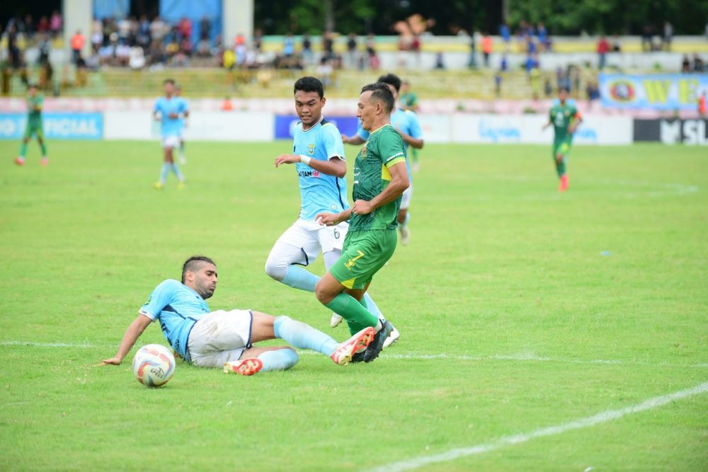 Suporter Sriwijaya FC Kesal Dilarang Masuk ke Stadion GBLA Bandung