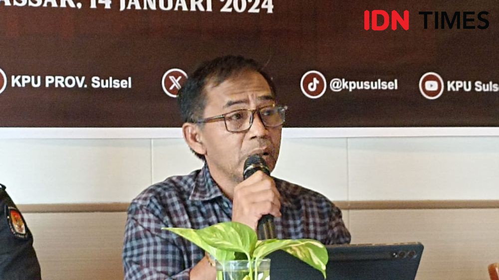 KPU Sulsel Catat 93.653 Surat Suara Pemilu 2024 Tidak Layak Dipakai