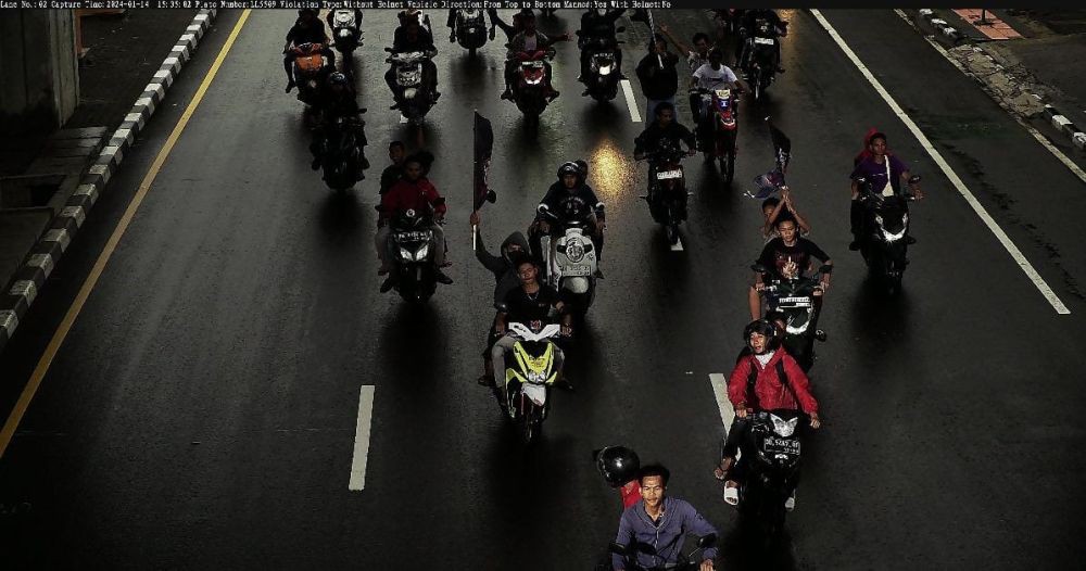Ratusan Motor Hasil Tilang di Bandung Menumpuk Tak Diambil Pemiliknya