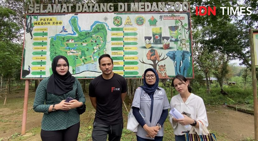 Influencer Medan Kumpulkan Donasi Rp82 Juta untuk Medan Zoo