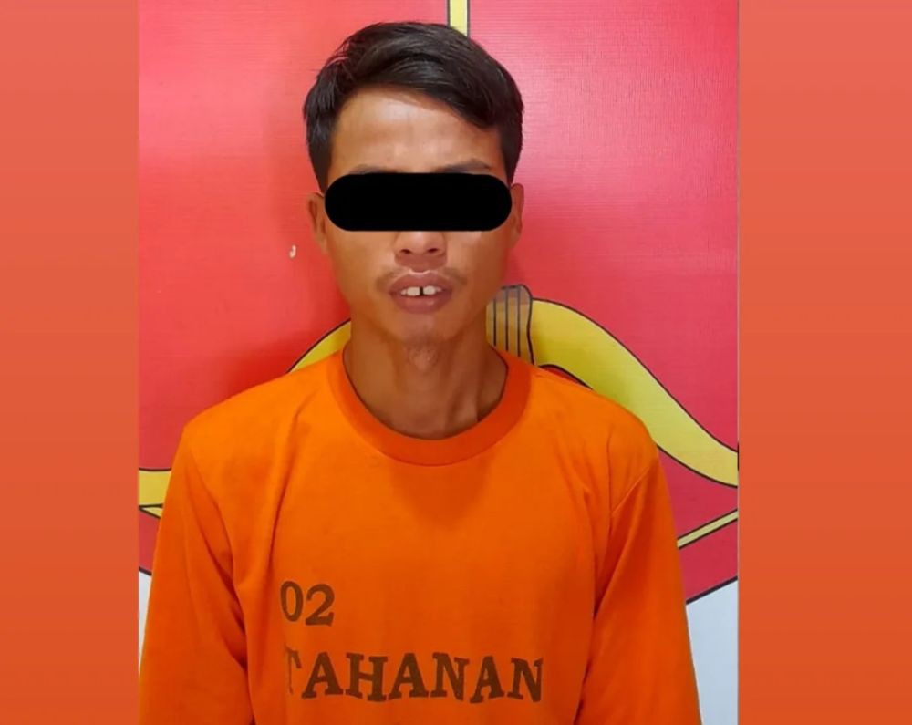 Tak Terima Ditegur Cari Cacing, Pemuda Lampung Tengah Tikam Tetangga