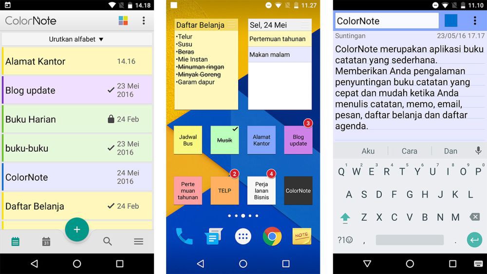 7 Aplikasi Terbaik Untuk Menulis Catatan Di Home Screen